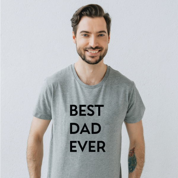 Men's T-shirt "BEST DAD EVER"