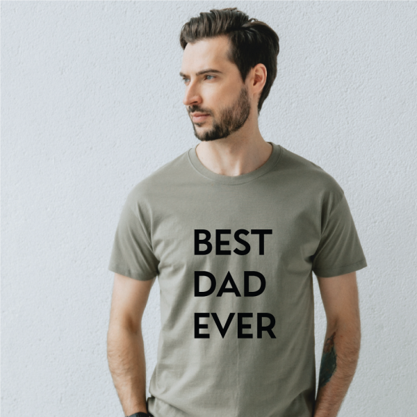 Men's T-shirt "BEST DAD EVER"