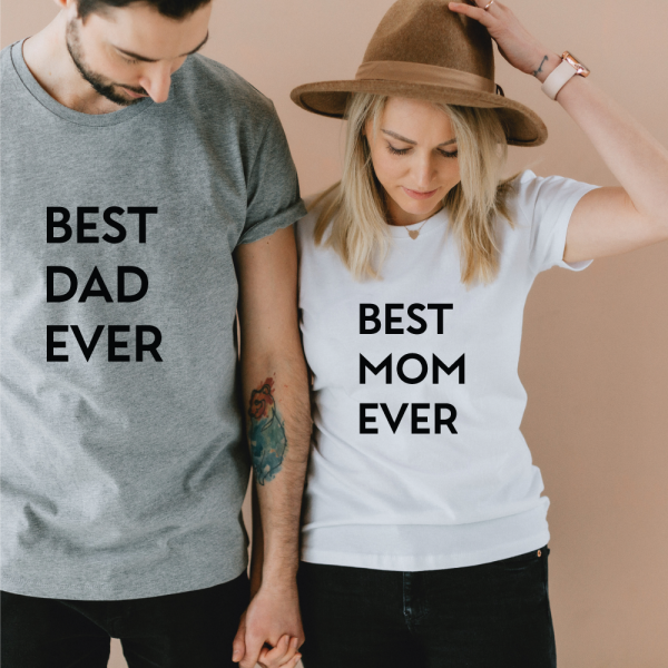 Women's T-shirt "BEST MOM EVER"