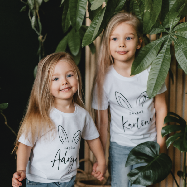 Children's T-shirt "Bunny - Word"