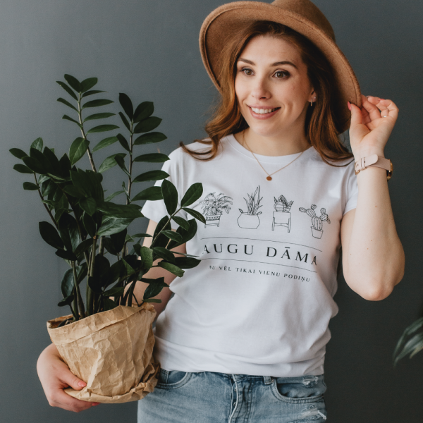 Women's T-shirt "Plant lady"