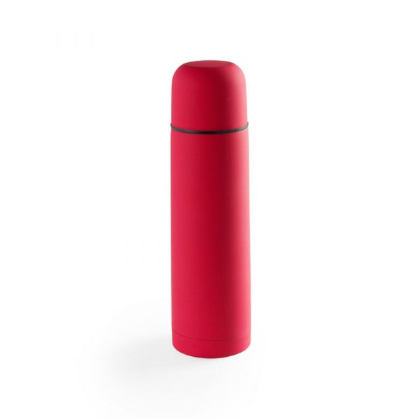 Thermos with soft touch coating V9940