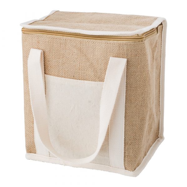 Jute cooler bag V0036