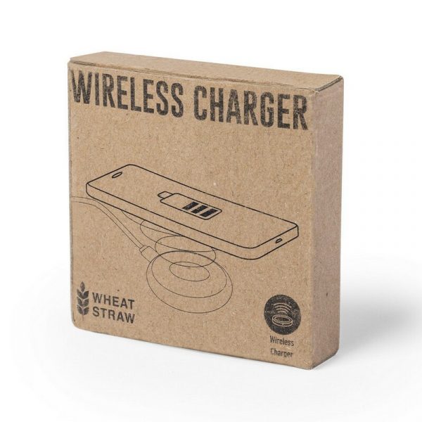 Wheat straw wireless charger V0113