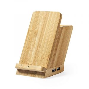 Bamboo wireless charger V0198