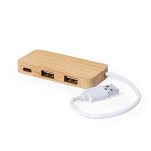 Bamboo USB hub V0199