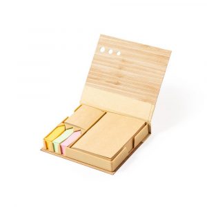 Bamboo memo holder V0262