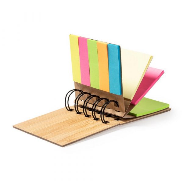 Bamboo memo holder V0265