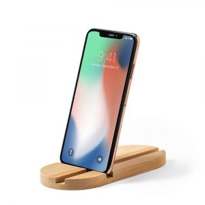 Bamboo telephone stand V0266