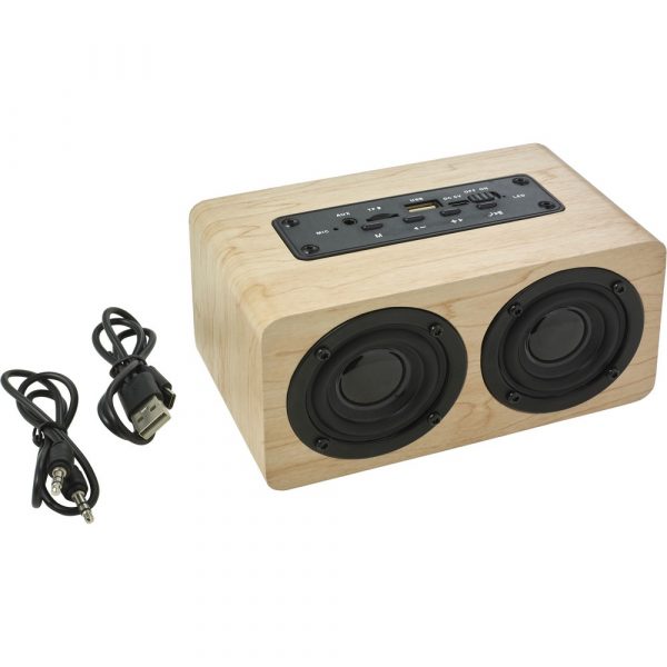 Wooden wireless speaker V0337