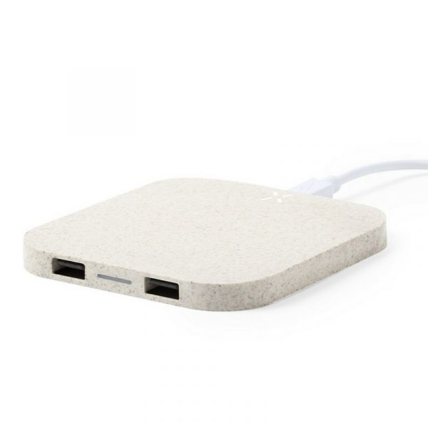 Wheat straw wireless charger V0372