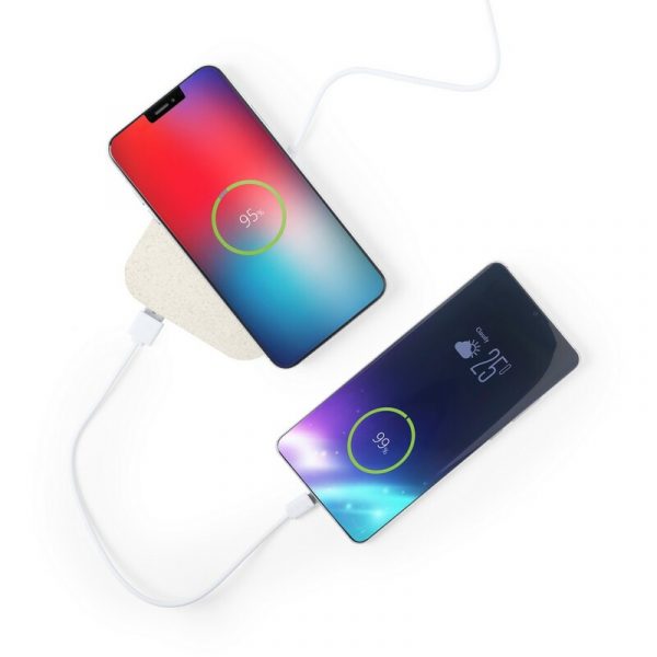 Wheat straw wireless charger V0372