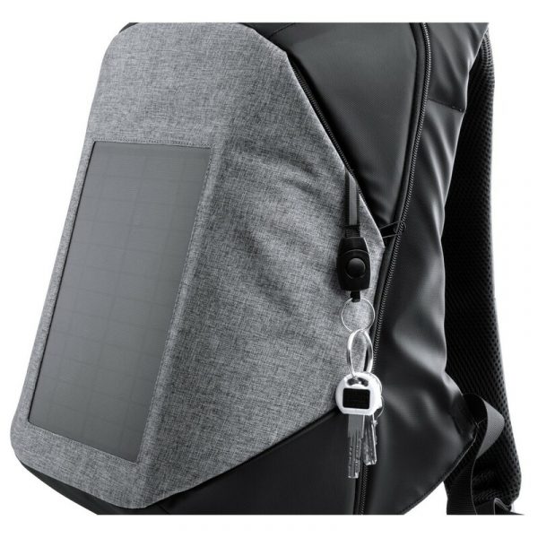 Laptop backpack with solar charger V0713