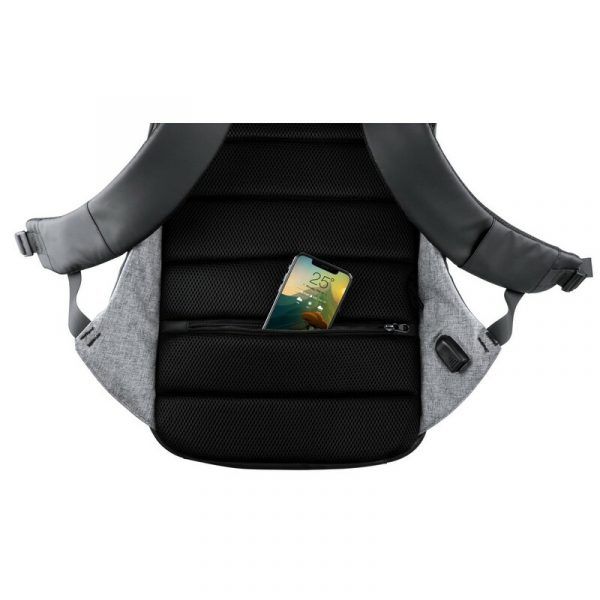 Laptop backpack with solar charger V0713