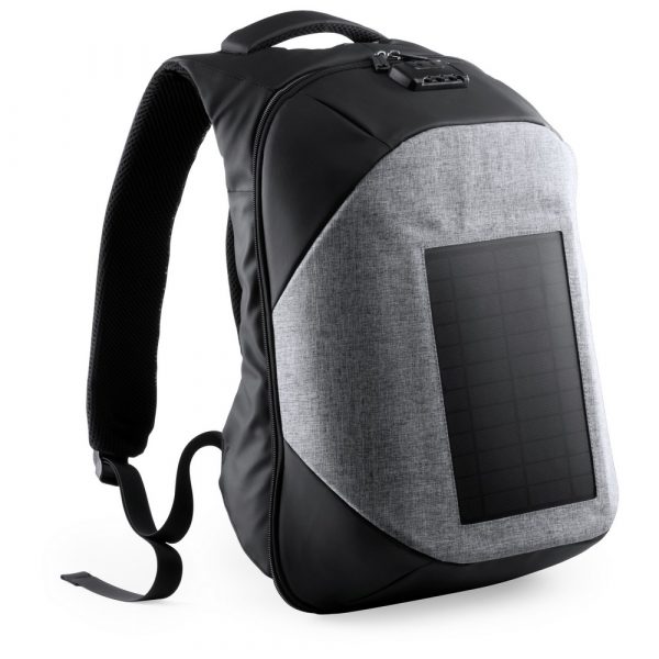Laptop backpack with solar charger V0713
