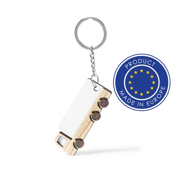 Wooden key ring V0912