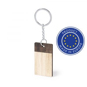 Wooden key ring V0913