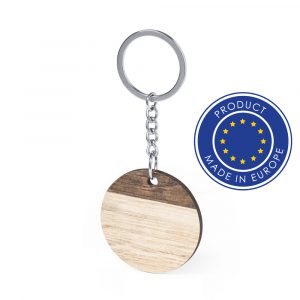 Wooden key ring V0914