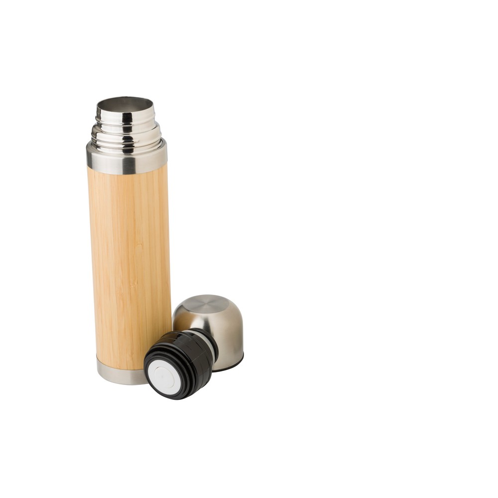 Bamboo thermos 400 ml V0955 Bamboo thermos 400 ml V0955