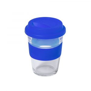Glass travel mug 350 ml V0987