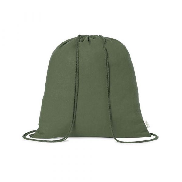 Organic cotton drawstring bag V1080