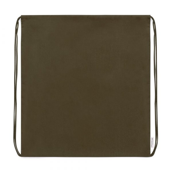 Organic cotton drawstring bag V1080