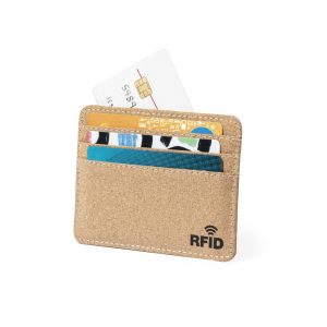 Cork credit card holder V1106