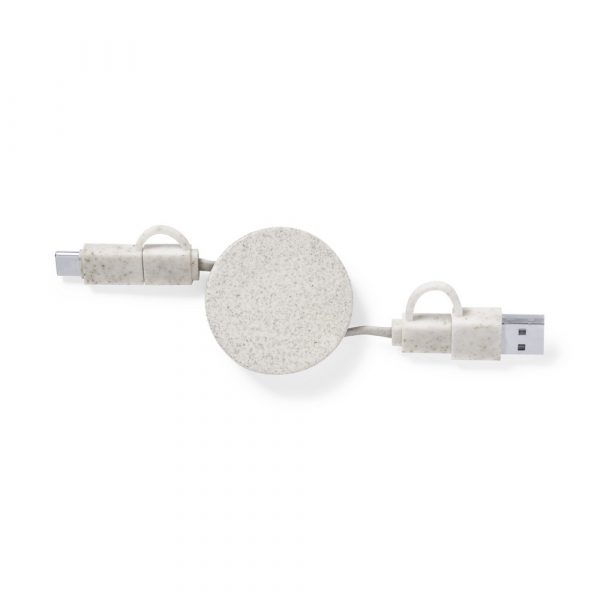 Wheat straw charging cable V1118