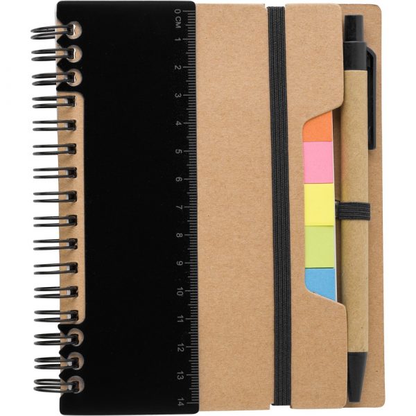 Notebook with sticky notes V2991