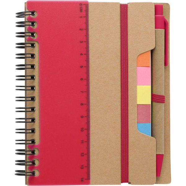 Notebook with sticky notes V2991
