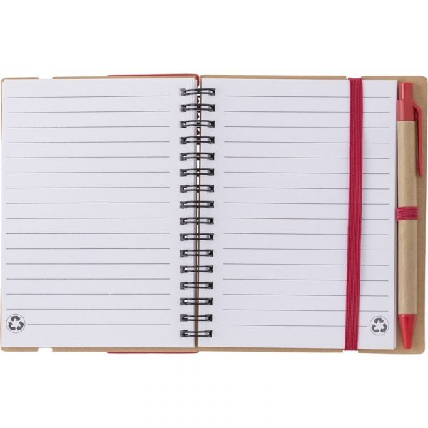 Notebook with sticky notes V2991