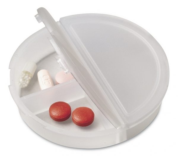 Pill box with 3 compartments V4706