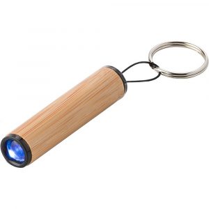 Bamboo key ring V4896