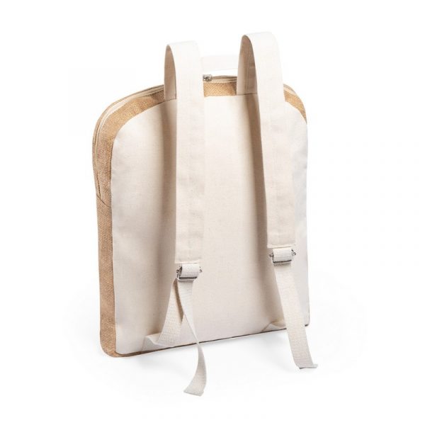 Jute backpack V6714