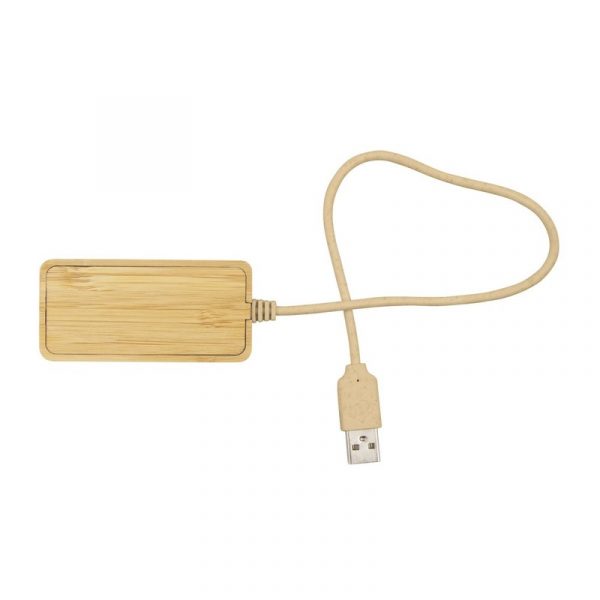 Bamboo USB hub V7283