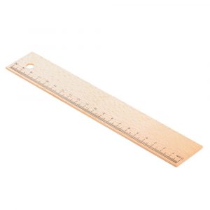 Wooden ruler V7385