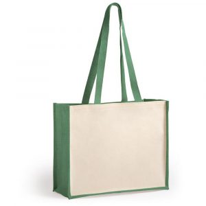 Laminated jute bag V8184