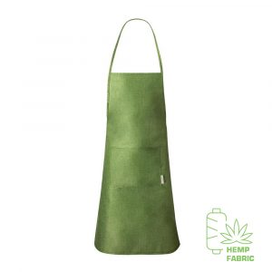 Hemp fabric apron V8222