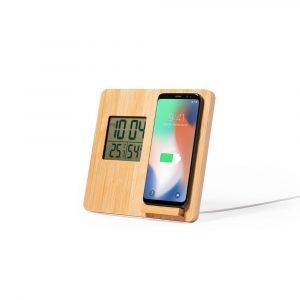 Bamboo wireless charger V8328