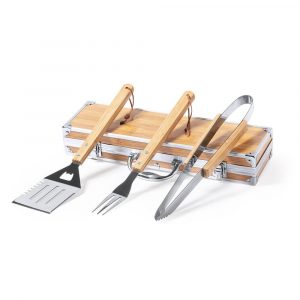 Bamboo grill set V8349