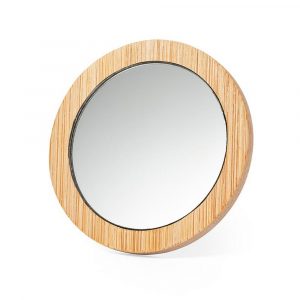 Bamboo pocket mirror V8381