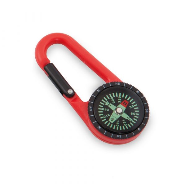 Compass with carabiner V8682