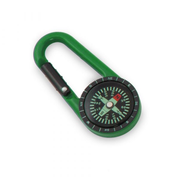 Compass with carabiner V8682