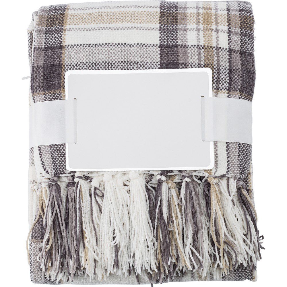 Checked blanket V8815