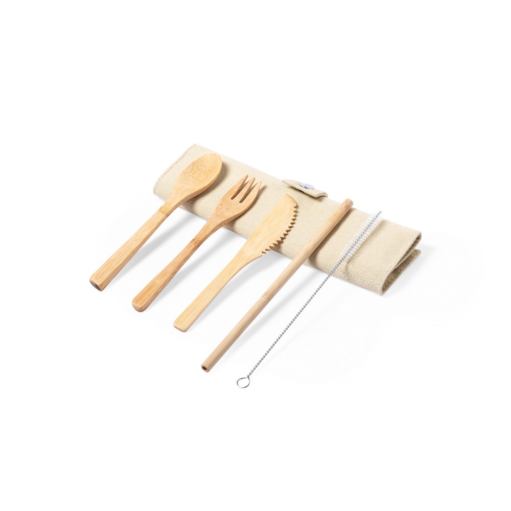 Bamboo cutlery V8879 Bamboo cutlery V8879