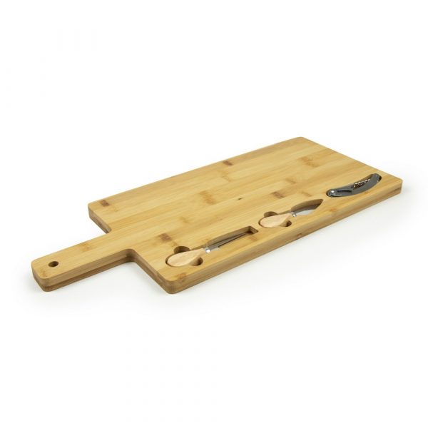 Bamboo cheese set V8889