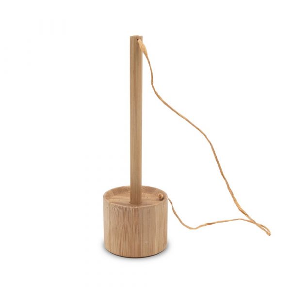 Bamboo pen with stand V9344