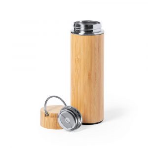 Bamboo thermos V9381