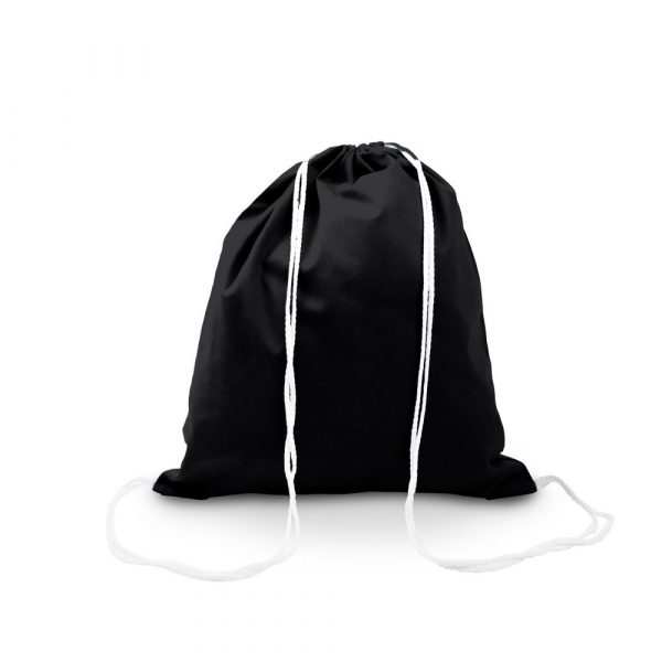 Cotton drawstring bag V9484