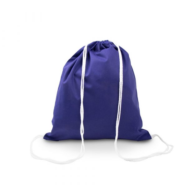 Cotton drawstring bag V9484